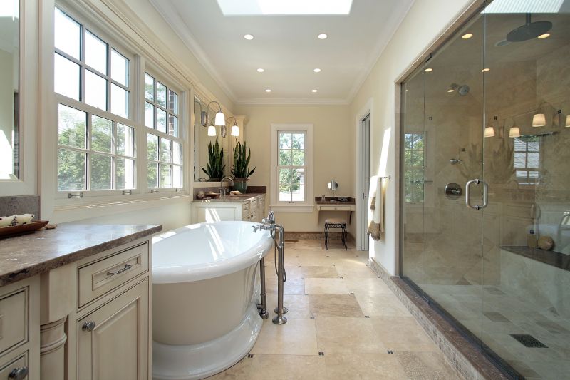 Modern Bathtub and Surround